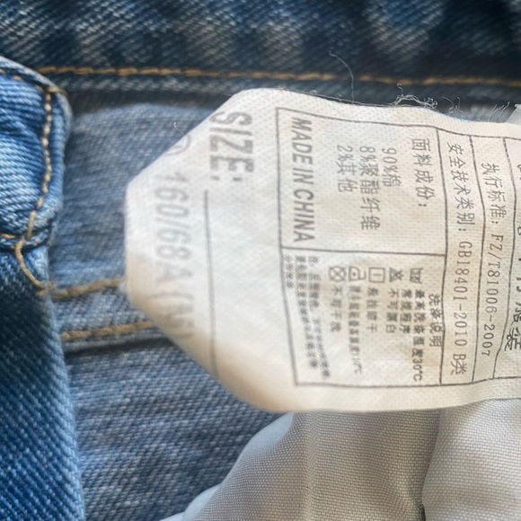 Denim Cut Off Shorts - Picture 7 of 7